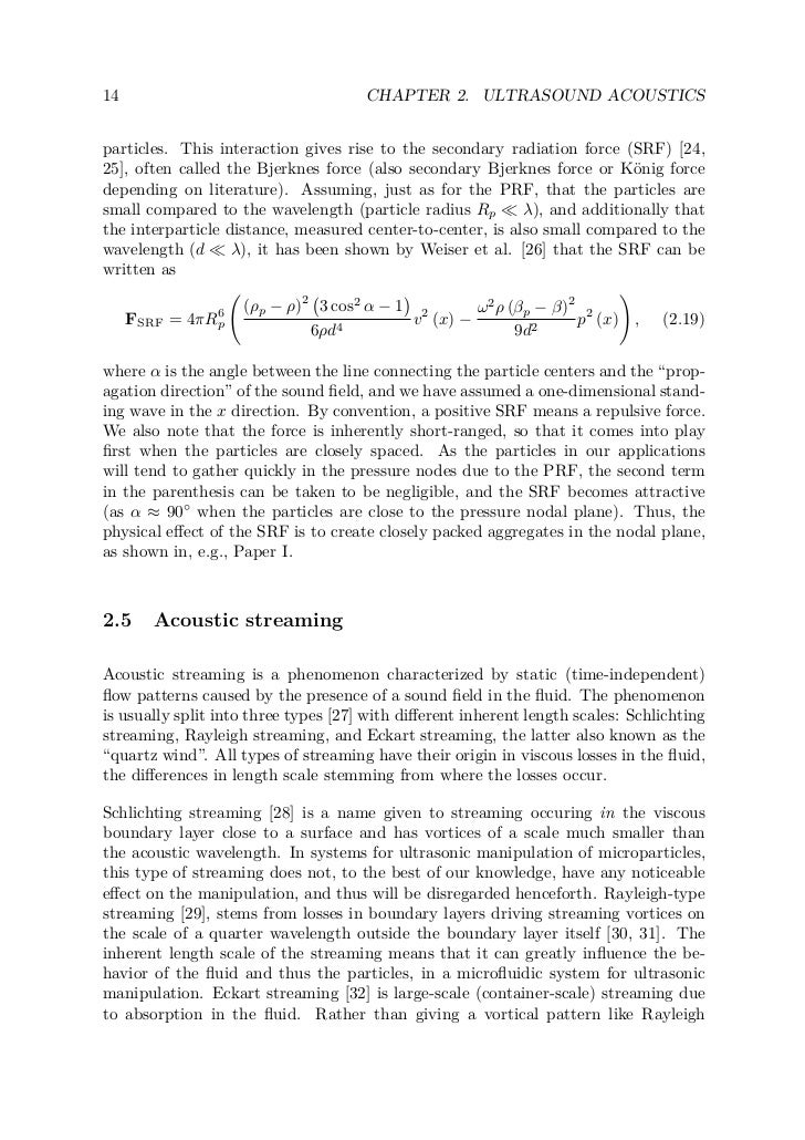 Phd thesis ultrasonic studies