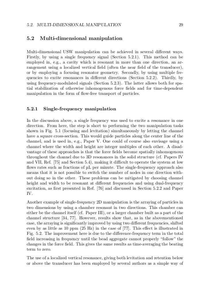 Phd thesis ultrasonic studies