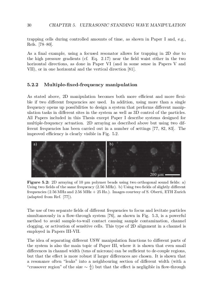 Phd thesis ultrasonic studies