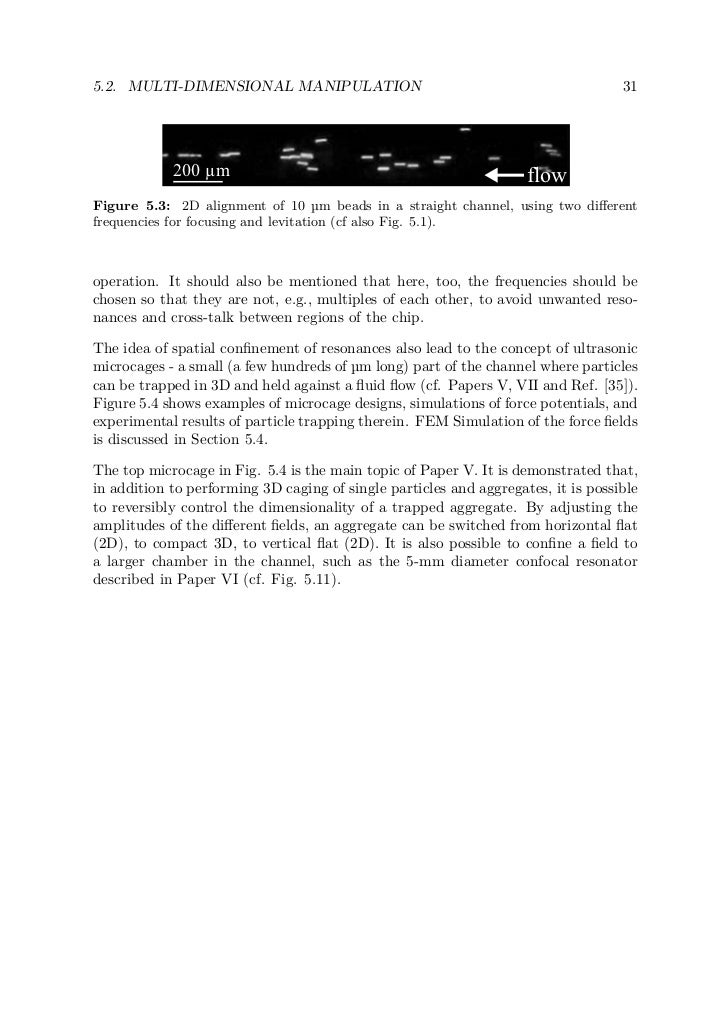 Phd thesis ultrasonic studies