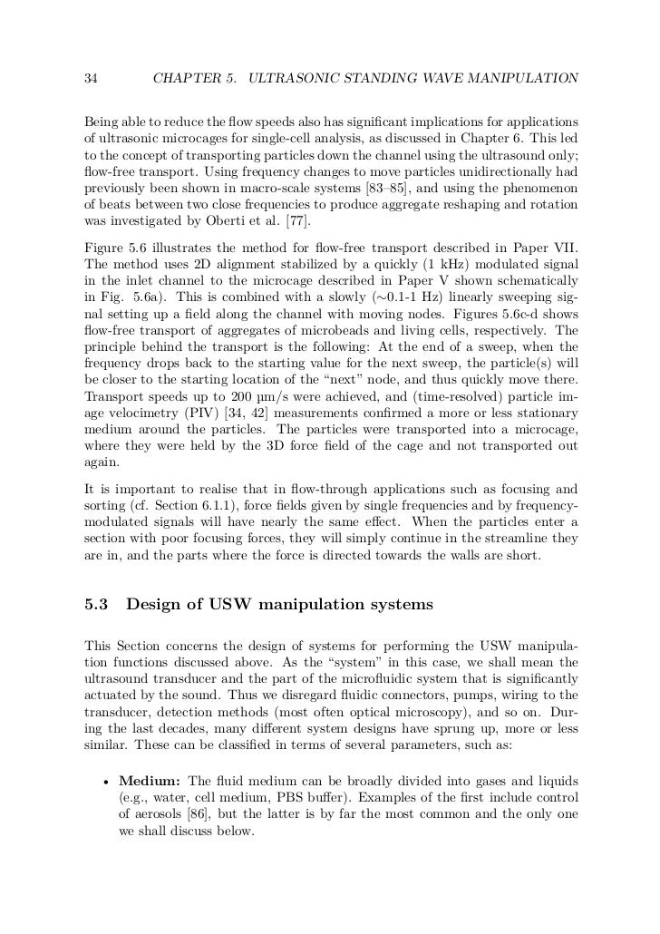 Phd thesis ultrasonic studies