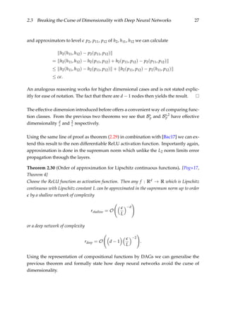 Master Thesis on the Mathematial Analysis of Neural Networks | PDF