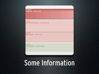 Some Information
 