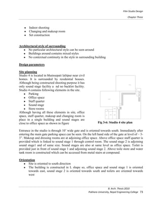 Thesis on film studio | PDF