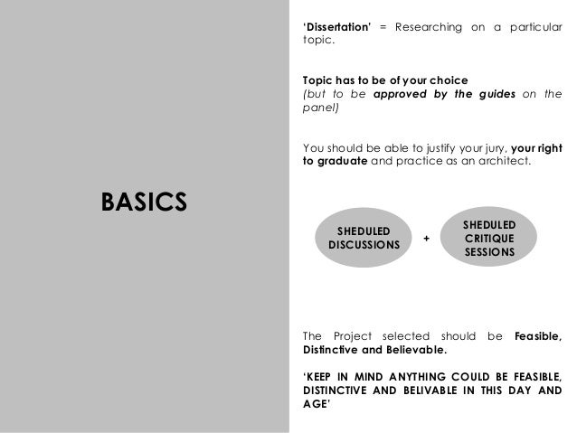 Dissertation meaning picture