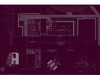 RESTAURANT LOOK OUT WITH VIEW
TOWARDS THE
VINEYARDS
BARREL ROOM THEME
RESTAURANT
GALLERY SPACE
 