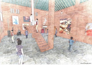 VIEW OF GALLERY SPACE
 