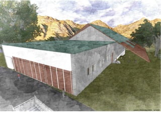 GRAPE CRUSHING AREA , WINERY
 