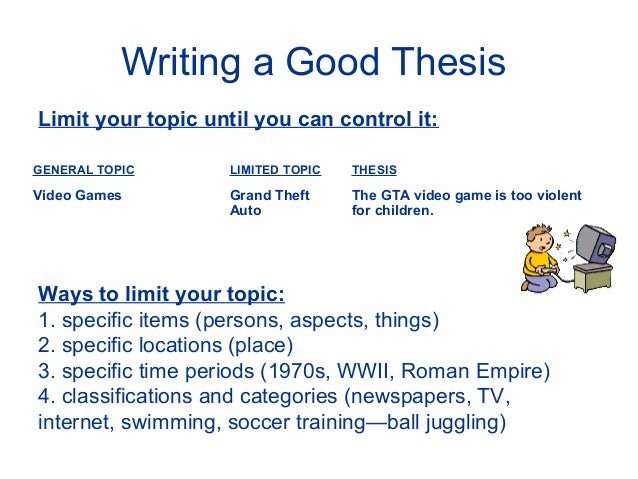 Thesis training videos