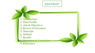 GREEN SYNTHESIS & CHARACTERIZATION OF Moringa oleifera LEAF EXTRACT ...