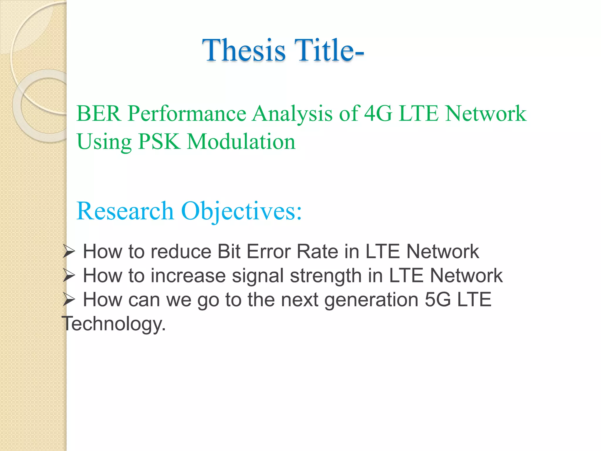 Bit error rate calculation pptx