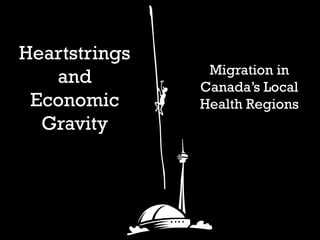 Heartstrings and Economic Gravity Migration in Canada’s Local Health Regions 