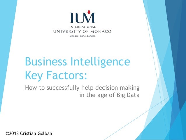 Dissertation business intelligence