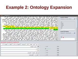 Example 2: Ontology Expansion 
 
