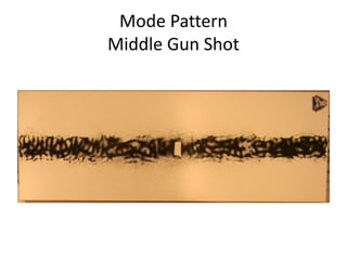 Mode Pattern 
Middle Gun Shot 
 