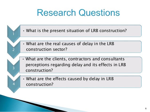 Delay in construction dissertation