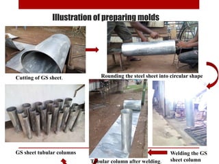 CONCRETE FILLED STEEL TUBULAR COLUMNS USING GS SHEET | PPTX