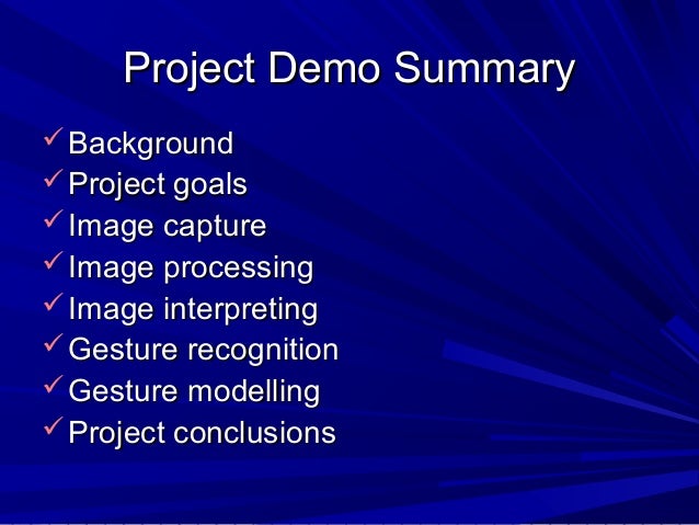Sign language recognition project report picture