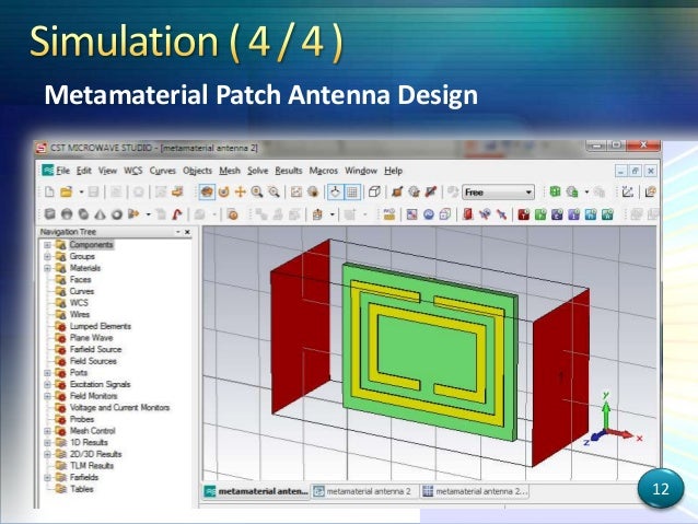 thesis on microstrip patch antenna using metamaterial Cpw fed wideband patch antenna using slots and multiband patch antenna using metamaterial thesis title a novel annular shape microstrip current students. thesis on microstrip patch antenna using metamaterial Cpw fed wideband patch antenna using slots and multiband patch antenna using metamaterial thesis title a novel annular shape microstrip current students.