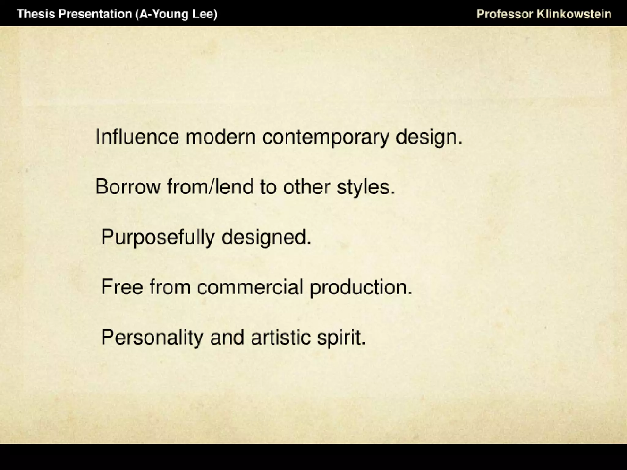 Thesis presentation updated