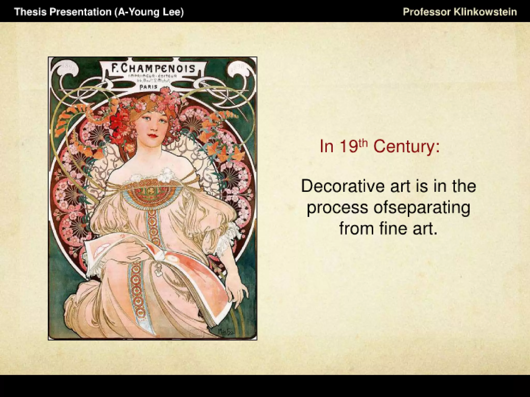 Thesis presentation updated