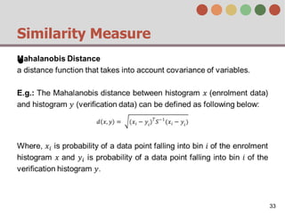 Similarity Measure
●
33
 