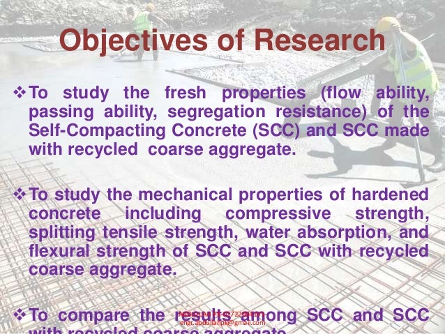 Self compacting concrete phd thesis