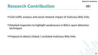 Exploration of gaps in Bitly's spam detection and relevant countermeasures