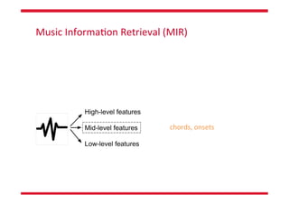 PhD Thesis: Knowledge Extraction and Representation Learning for Music Recommendation and Classification Slide 34