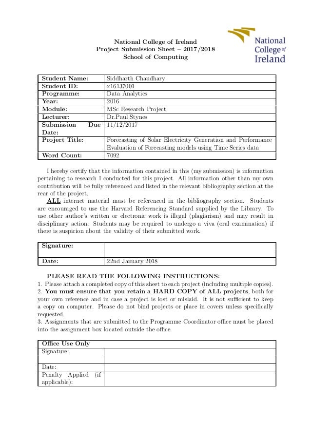 Thesis report sample image