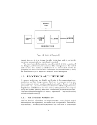 Thesis report 16 bit RISC processor | PDF