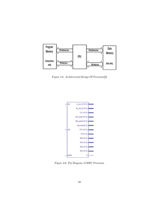 Thesis report 16 bit RISC processor | PDF