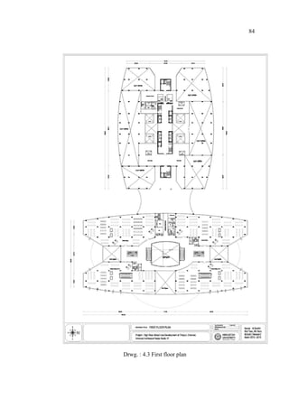 84
Drwg. : 4.3 First floor plan
 