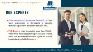 Thesis research topic selection mentoring service help ph d assistance uk