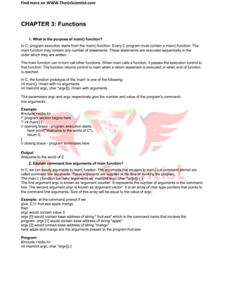 Latest C Interview Questions And Answers