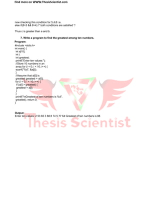 Latest C Interview Questions And Answers