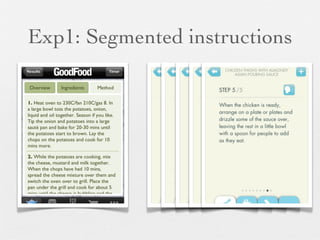Exp1: Segmented instructions

 