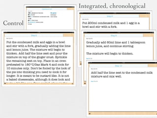 Integrated, chronological
Control

 