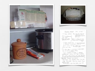 Thesis seminar - Designing for cooks: interactive recipes for everyday use