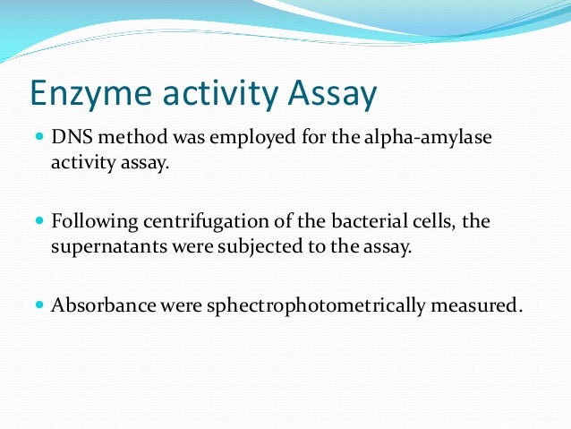 Thesis on enzyme production
