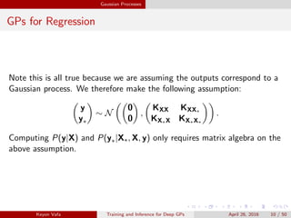 Training and Inference for Deep Gaussian Processes | PDF
