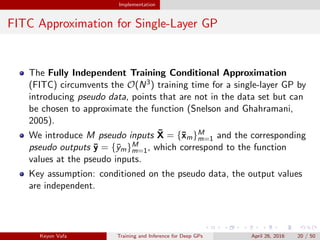 Training and Inference for Deep Gaussian Processes | PDF
