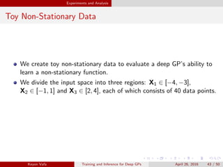 Training and Inference for Deep Gaussian Processes | PDF