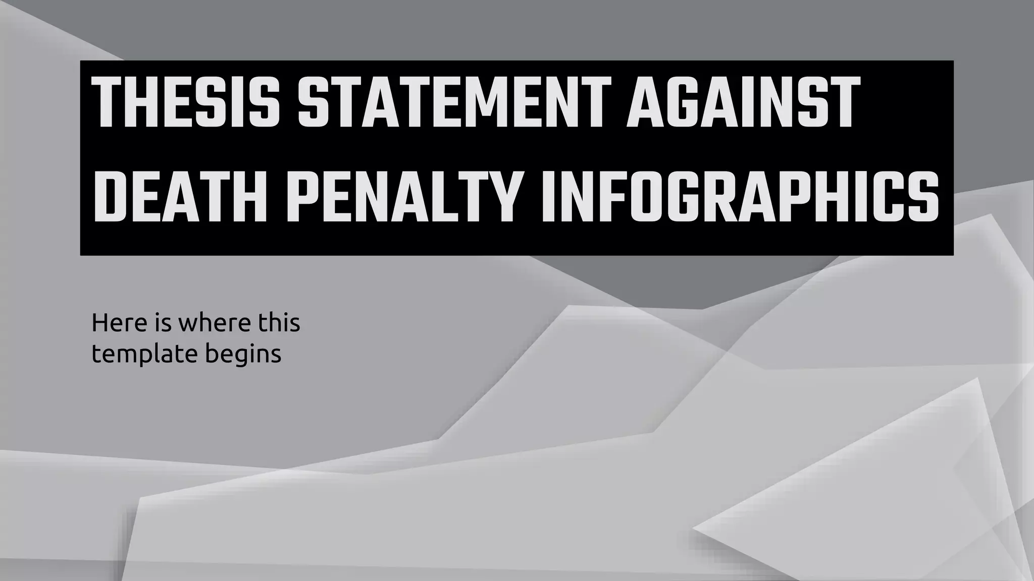 Thesis Statement Against Death Penalty Infographics by Slidesgo.pptx