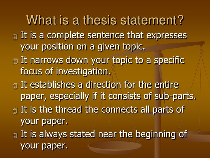Presentation thesis example