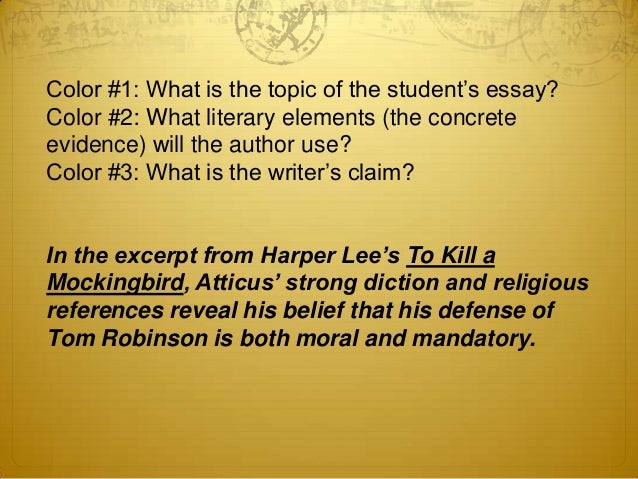 what is to kill a mockingbird thesis statement
