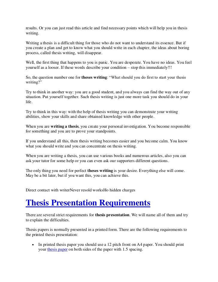 Should i do a masters thesis