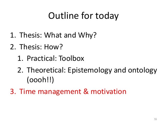 Research design for thesis