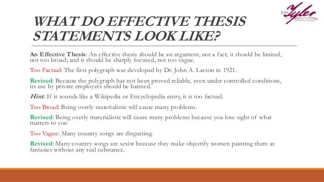 What is a thesis image