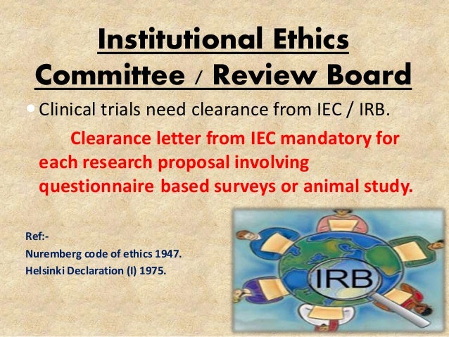 Dissertation studies with institutional review board